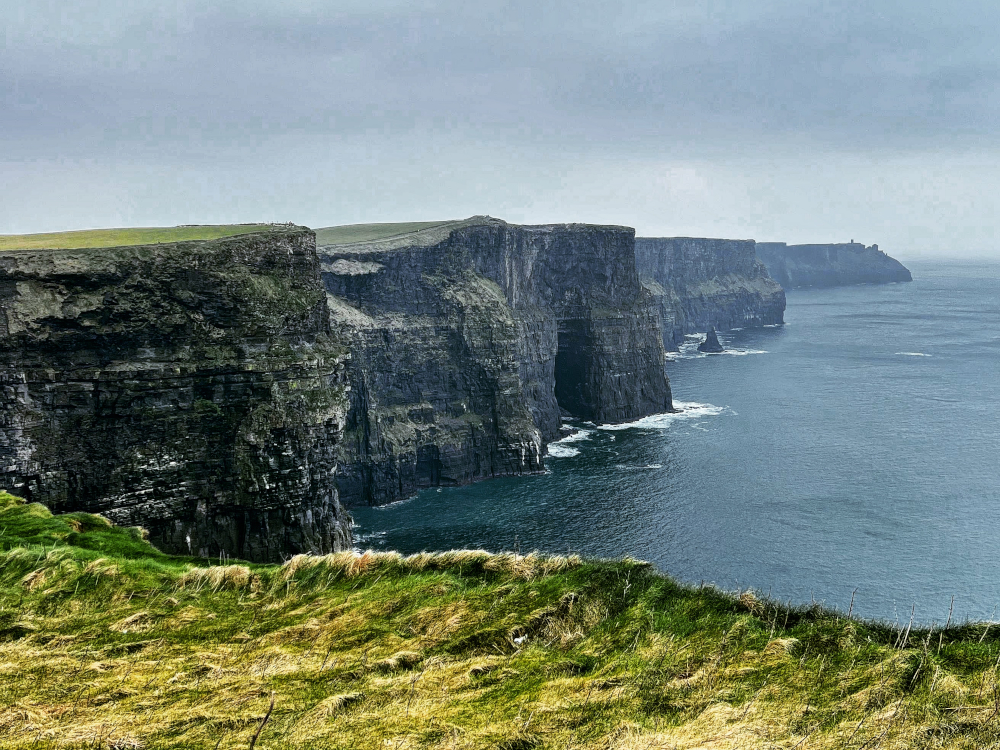 Photograph of the Cliffs Of Mohr in County Clare, Ireland.